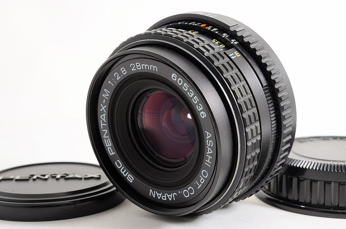[Top Mint w/ Caps] SMC Pentax M 28mm f2.8 MF Wide Angle Prime Lens K Mount Japan