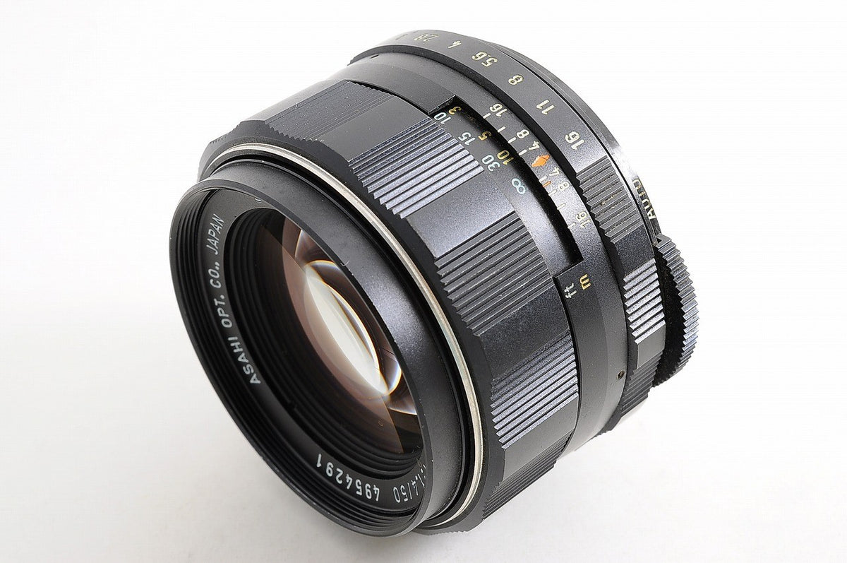 [Mint w/Metal Cap] Pentax Super Multi Coated Takumar 50mm f1.4 MF Lens M42 Japan