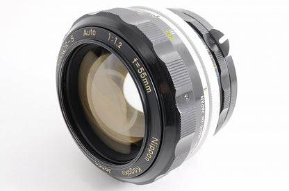 [Near Mint+] Nikon Nikkor-S Auto 55mm f/1.2 Non-AI Fast MF Lens Nikon F From Jp