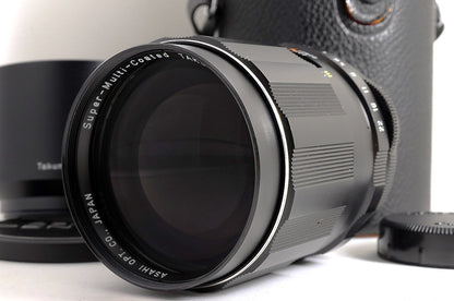 [Top Mint w/ Hood] Pentax SMC Takumar 135mm f/2.5 Fast Telephoto MF M42 Japan