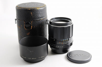 [MINT Hood Case] Pentax Super Takumar 105mm f/2.8 Telephoto MF Lens M42 Japan