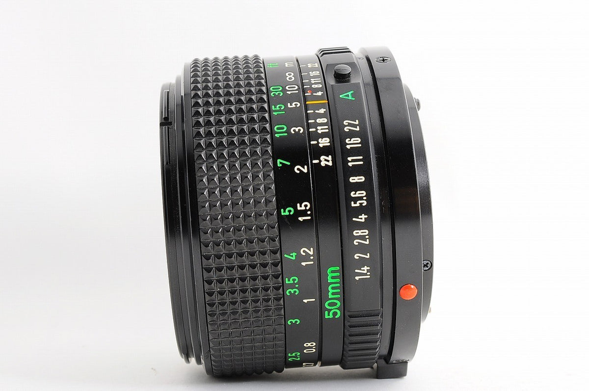 [Mint w/ Caps] Canon New FD NFD 50mm f1.4 Fast MF Standard Prime Lens Japan