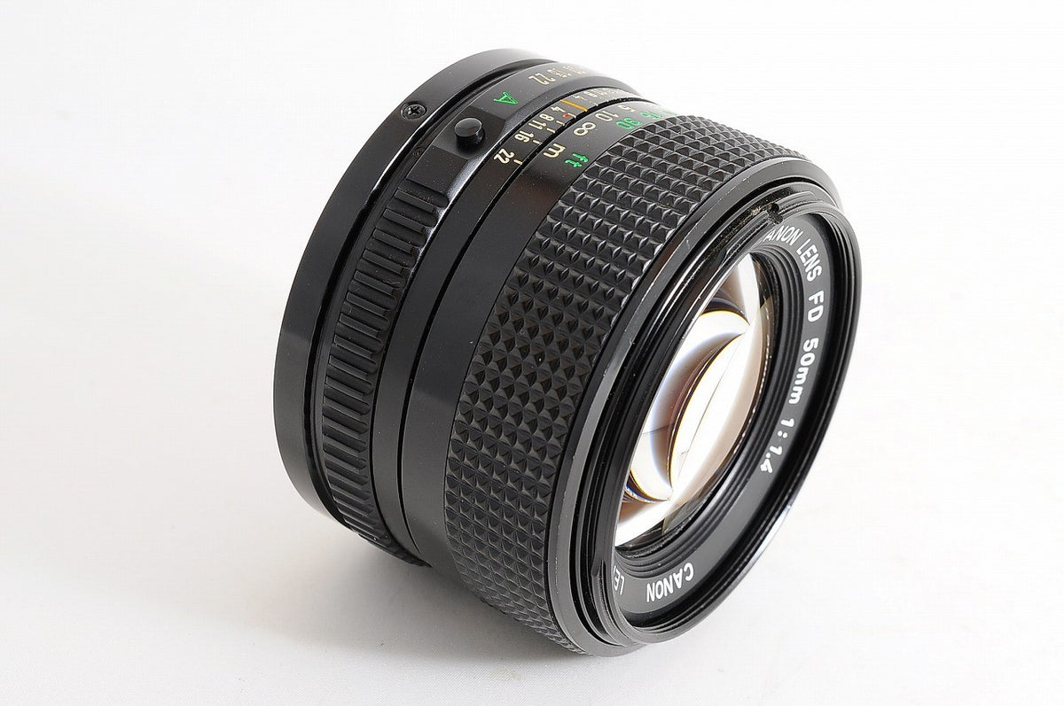 [Top Mint w/ Caps] Canon New FD nFD 50mm f1.4 Fast MF Standard Prime Lens Japan