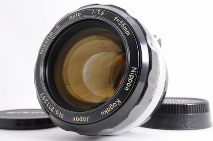 [Near Mint+] Nikon Nikkor-S Auto 55mm f/1.2 Non-AI Fast MF Lens Nikon F From Jp