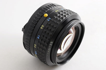 [Near Mint+] Pentax SMC Pentax-A 50mm f/1.4 Fast MF Lens Pentax K Mount Japan