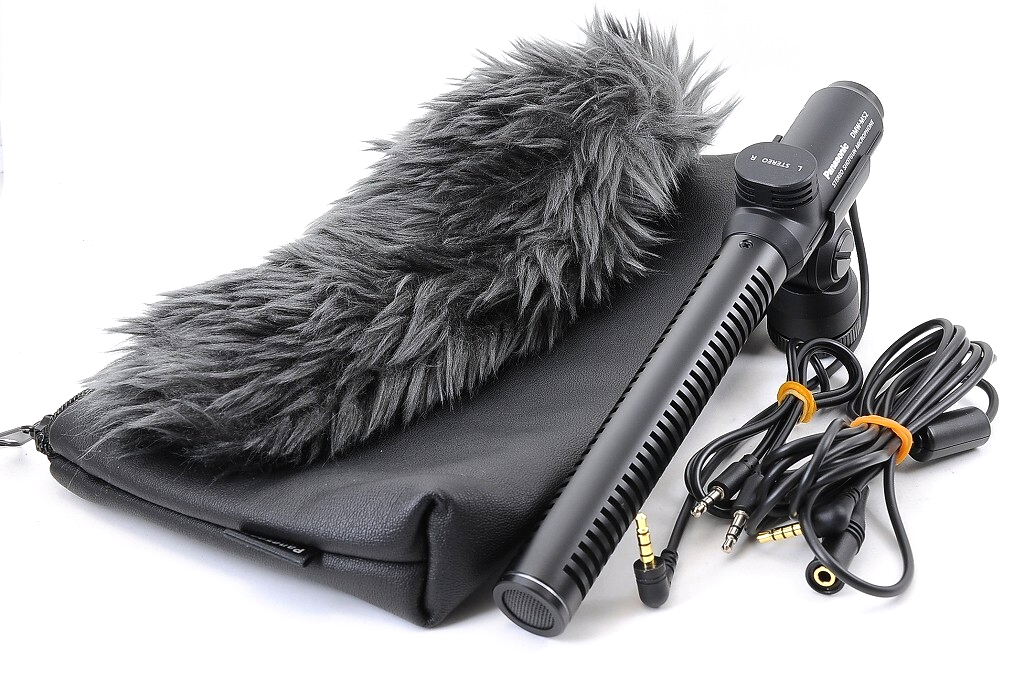 [NEAR UNUSED] Panasonic DMW-MS2 Stereo Shotgun Microphone for Lumix Japan
