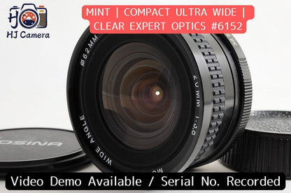[MINT] Cosina MC 20mm f/3.8 Ultra Wide MF Lens Contax CY Mount From Japan