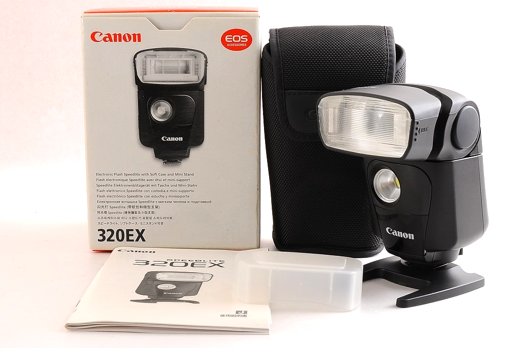 [MINT] Canon Speedlite 320EX Shoe Mount Flash Light Canon EOS DSLR Japan