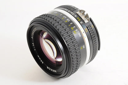 [Mint w/ Caps] Nikon AI-S NIKKOR 50mm f1.4 Fast MF Standard Prime Lens Japan