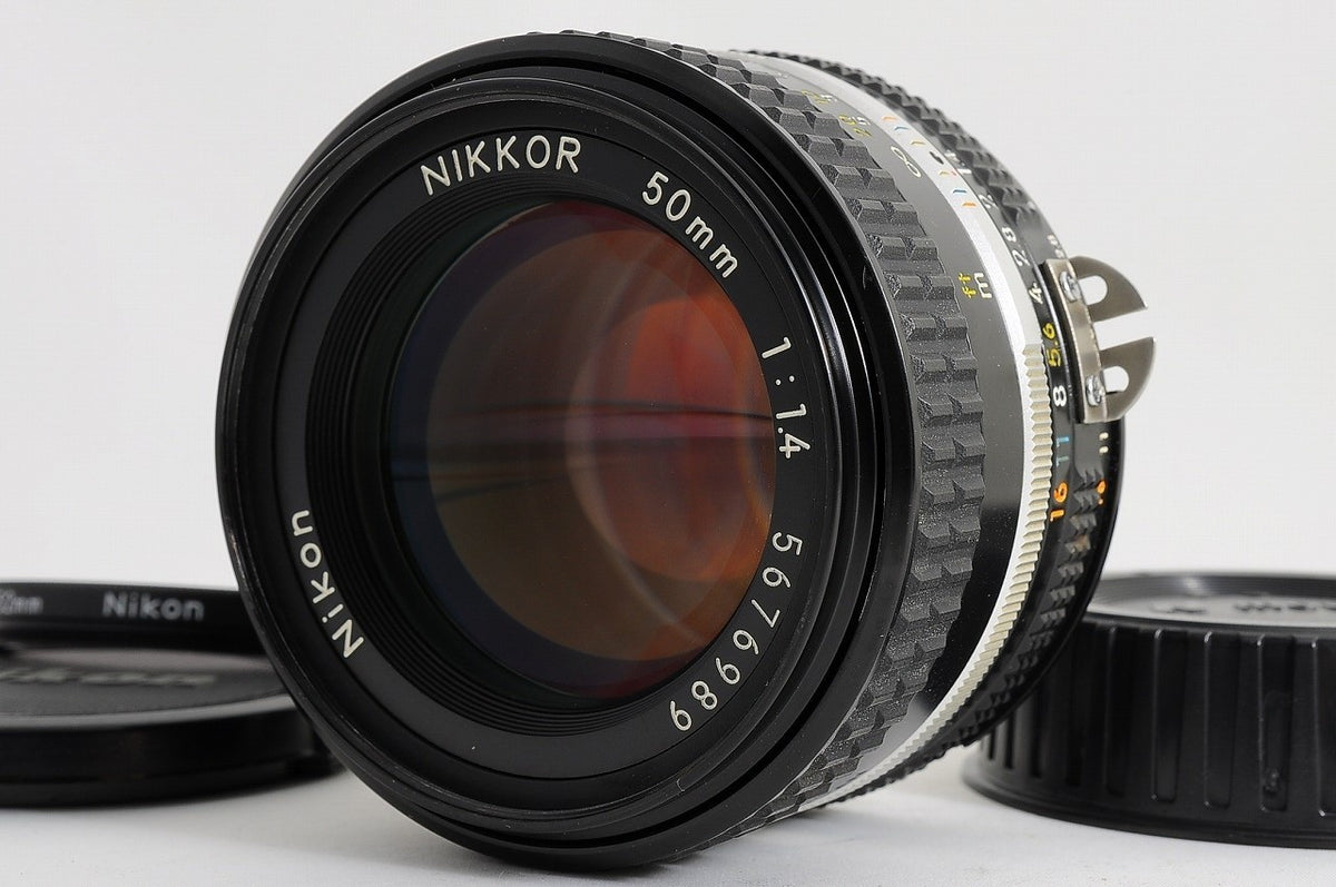 [Top Mint Filter] Nikon AI-S AIS Nikkor 50mm f/1.4 Fast MF Lens Nikon F Japan