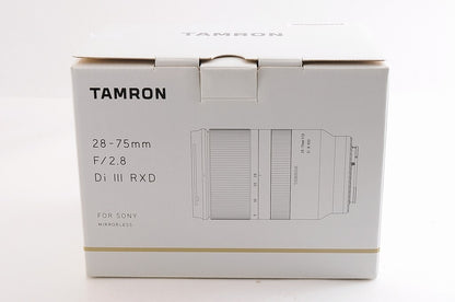 [TOP MINT] Tamron 28-75mm f/2.8 Di III RXD A036 Zoom Lens Sony E Mount Japan
