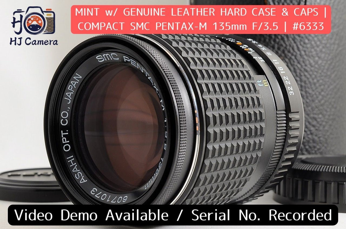 [Near Mint+ Case] Pentax SMC Pentax-M 135mm f/3.5 Telephoto MF Pentax K Japan