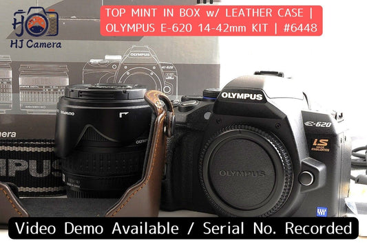 [Top Mint Boxed] Olympus E-620 DSLR 14-42mm Lens Kit Leather Case CS-9B Japan