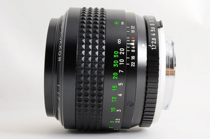[MINT] Minolta MC Rokkor 85mm f/1.7 Fast MF Lens Minolta SR MD Mount Japan
