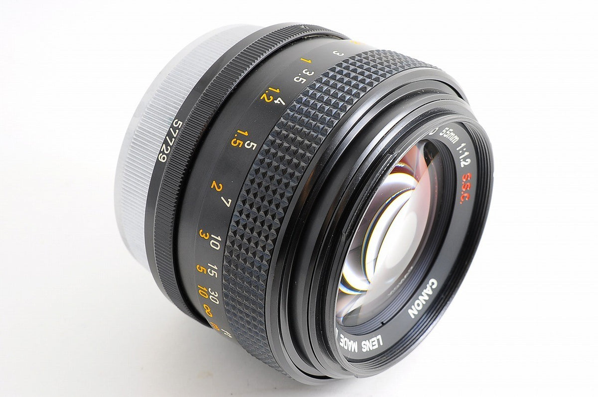 [Rare O Mark Mint] Canon FD 55mm f/1.2 S.S.C. SSC Fast MF Lens Canon FD Japan