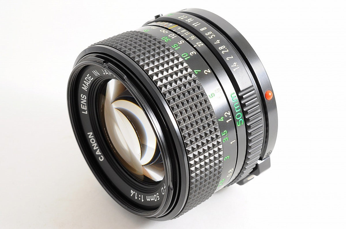 [Top Mint Boxed] Canon New FD nFD 50mm f/1.4 Fast MF Lens Canon FD Mount Japan