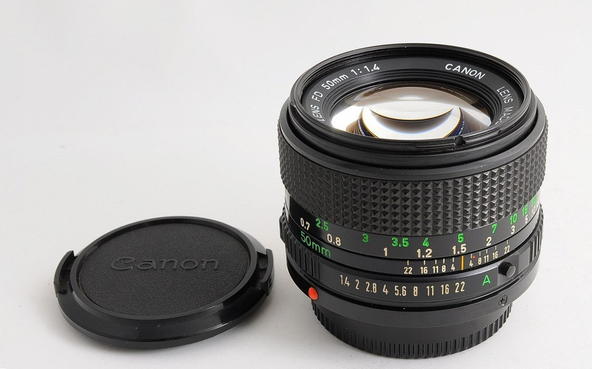 [Mint] Canon New FD nFD 50mm f/1.4 Fast MF Lens Canon FD Mount From Japan
