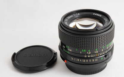 [Mint] Canon New FD nFD 50mm f/1.4 Fast MF Lens Canon FD Mount From Japan