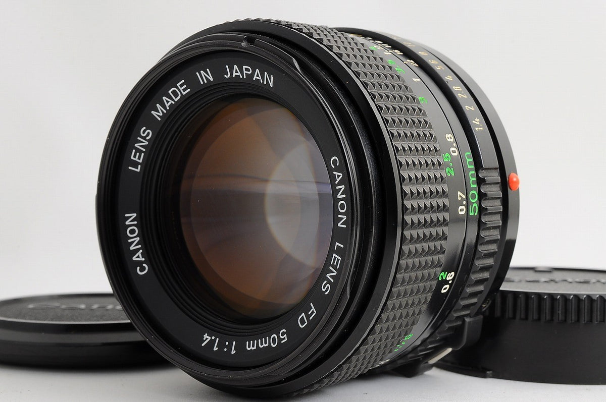 [Mint] Canon New FD nFD 50mm f/1.4 Fast MF Lens Canon FD Mount From Japan