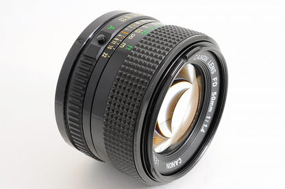 [Near Mint+] Canon New FD nFD 50mm f/1.4 Fast MF Lens Canon FD Mount Japan