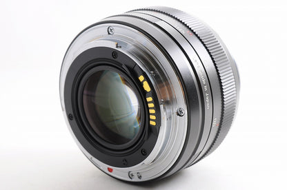[TOP MINT] Carl Zeiss Planar T* 50mm f/1.4 ZE Fast Lens Canon EF Mount Japan