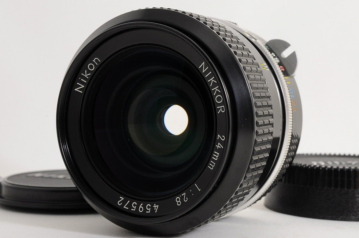 [NEAR MINT] Nikon Non-AI Nikkor 24mm f/2.8 Wide MF Lens Nikon F Mount Japan