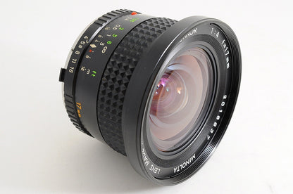 [Near Mint+ w/Caps] Minolta MC W.Rokkor 17mm f4 MF Ultra Wide Angle Prime Japan