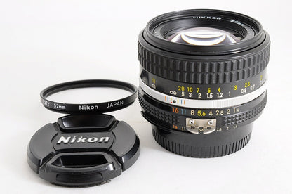 [Mint L37c Filter] Nikon AI-S AIS Nikkor 50mm f/1.4 Fast MF Lens Nikon F Japan