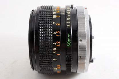 [Exc+ O-Mark] Canon FD 50mm f1.4 S.S.C. SSC Fast MF Standard Prime Lens Japan