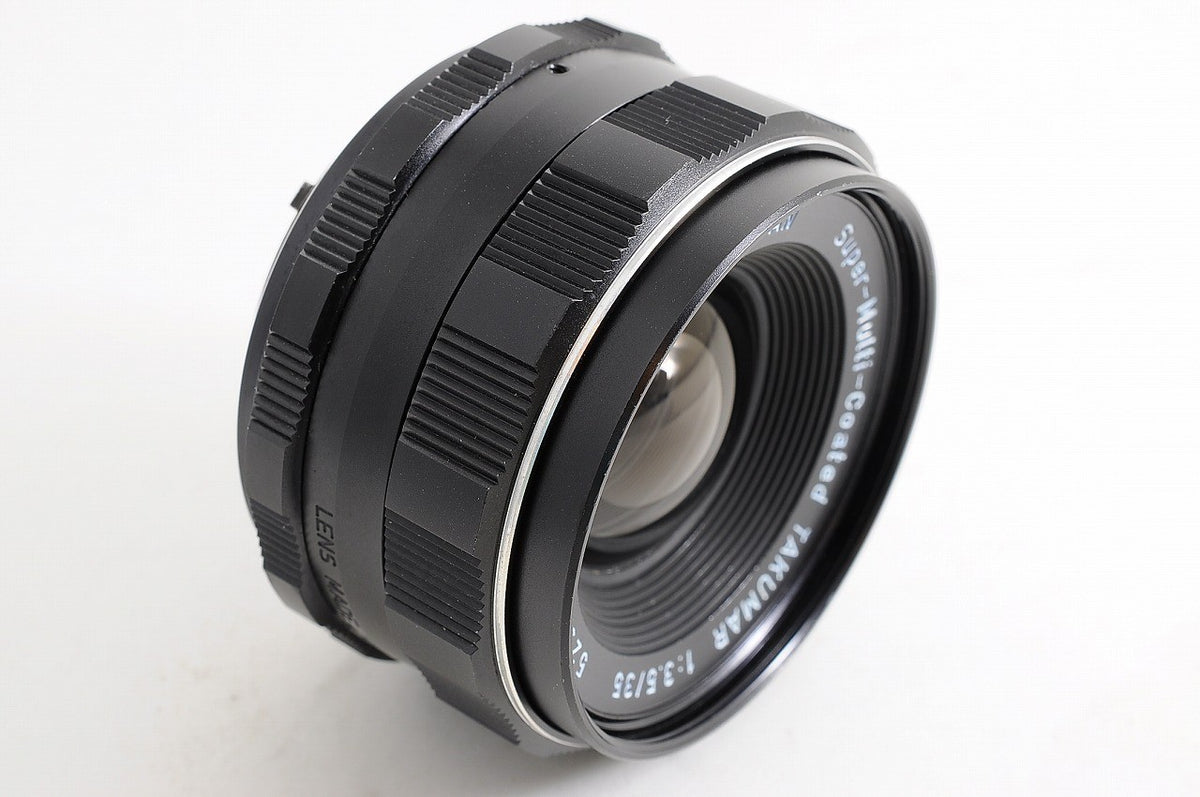 [Near Mint+ w/Filter Cap] Pentax Super Multi Coated Takumar 35mm f3.5 M42 Japan