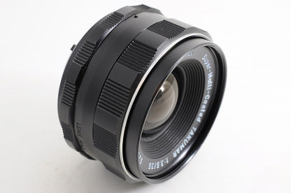 [Near Mint+ w/Filter Cap] Pentax Super Multi Coated Takumar 35mm f3.5 M42 Japan