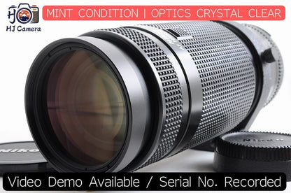 [Mint Tripod Collar] Nikon AF Nikkor 75-300mm f/4.5-5.6 Telephoto Zoom Japan