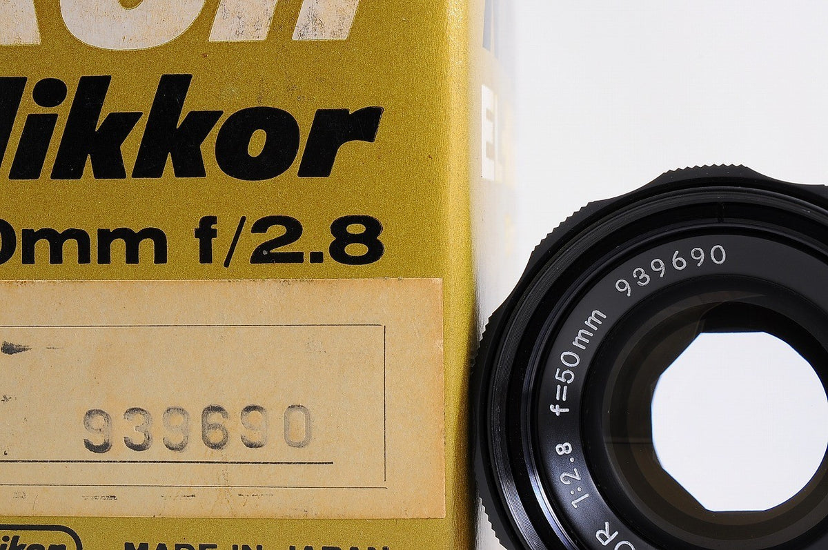 [Mint Boxed Case] Nikon EL-Nikkor 50mm f/2.8 N MF Enlarging Lens Japan