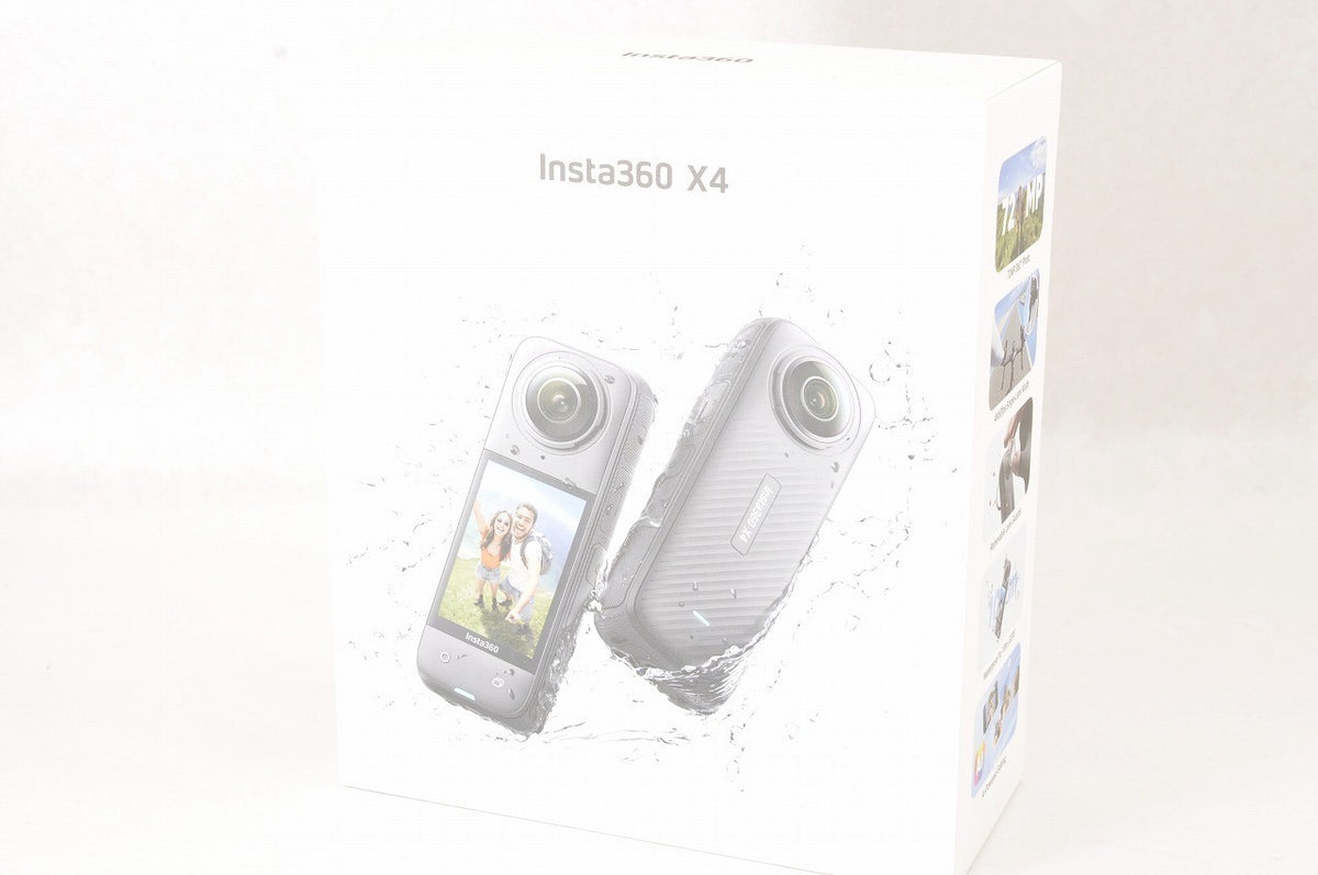 [Almost Unused] Insta360 X4 8K 360 Action Camera Invisible Dive Case Kit Japan