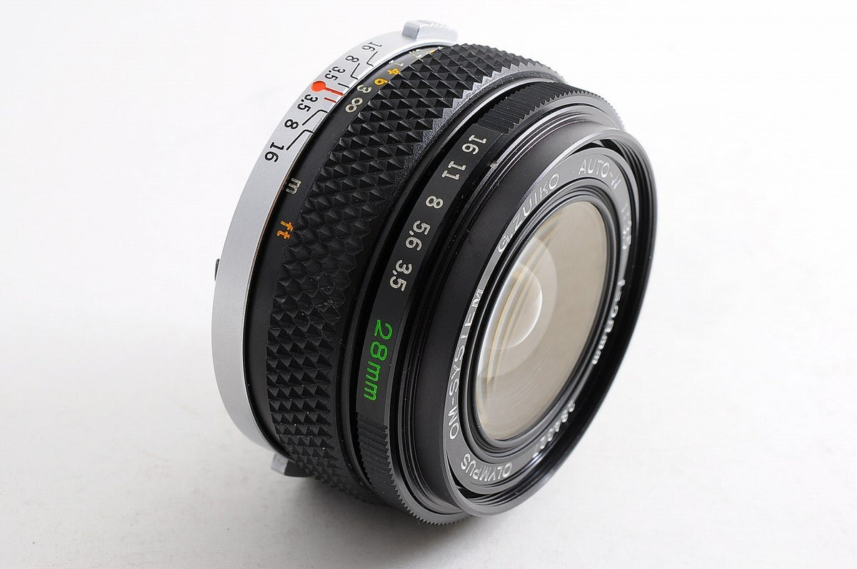 [Near Mint+] Olympus OM G.Zuiko Auto-W 28mm f/3.5 Wide MF Lens OM Mount Japan