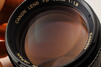 [MINT] Canon New FD nFD 85mm f/1.8 Fast Telephoto MF Lens Canon FD From Japan