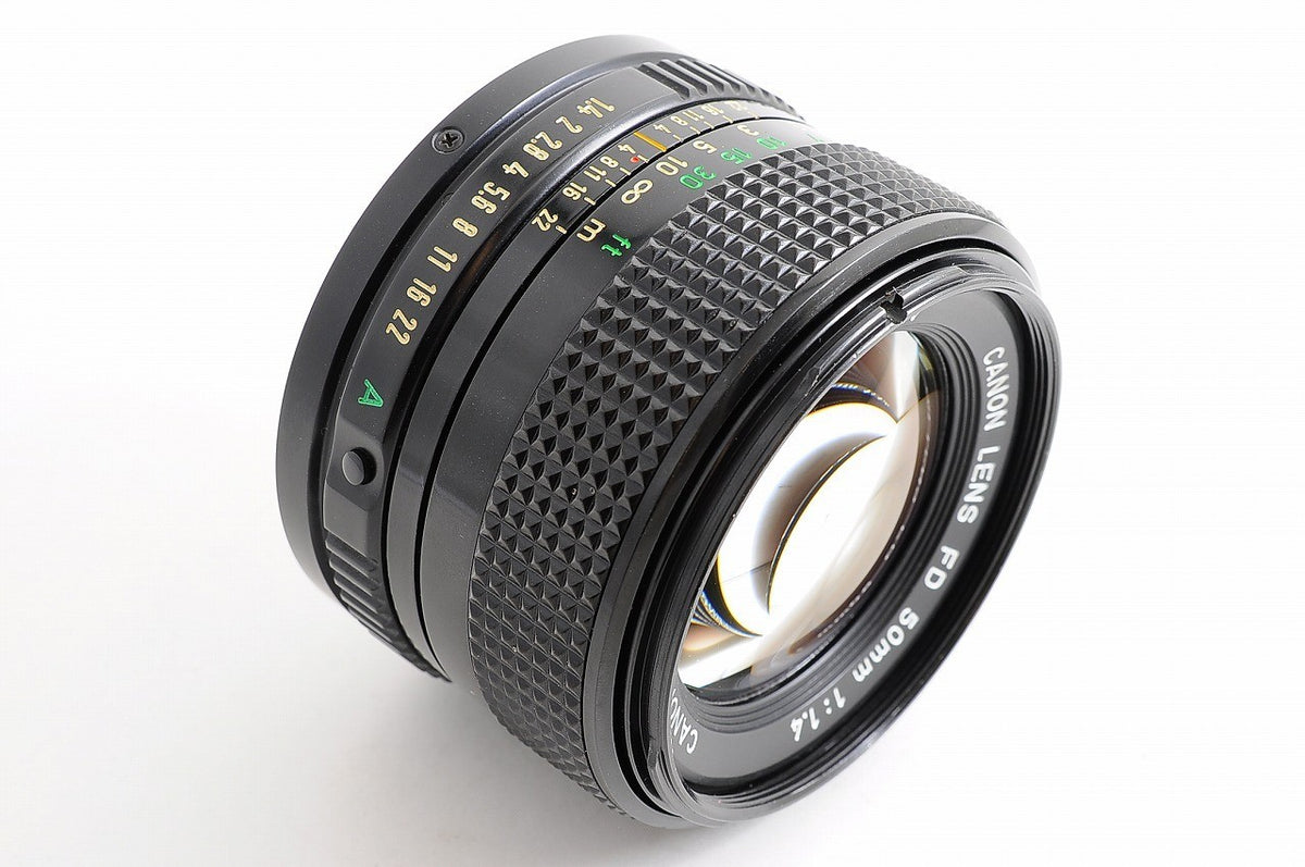 [Top Mint BS-52] Canon New FD nFD 50mm f/1.4 Fast MF Lens Canon FD Mount Japan
