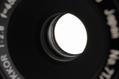 [Mint] Nikon GN Auto Nikkor 45mm f/2.8 Pancake MF Lens Nippon Kogaku Japan
