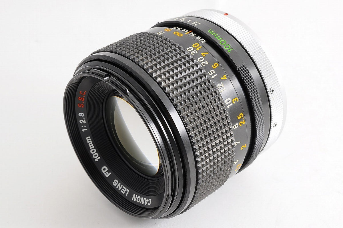 [Near Mint+] Canon FD 100mm f/2.8 S.S.C. SSC Telephoto MF Lens Canon FD Japan