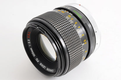 [Near Mint+] Canon FD 100mm f/2.8 S.S.C. SSC Telephoto MF Lens Canon FD Japan