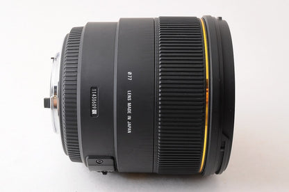 [MINT w/ Hood] Sigma 85mm f/1.4 EX DG HSM Fast AF Lens Nikon F Mount Japan