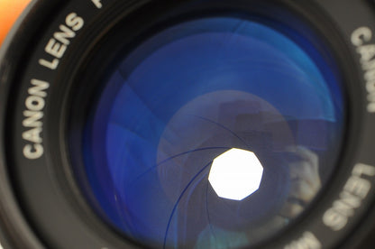 [Mint w/BS52 Hood] Canon New FD NFD 50mm f1.4 Fast MF Standard Prime Lens Japan