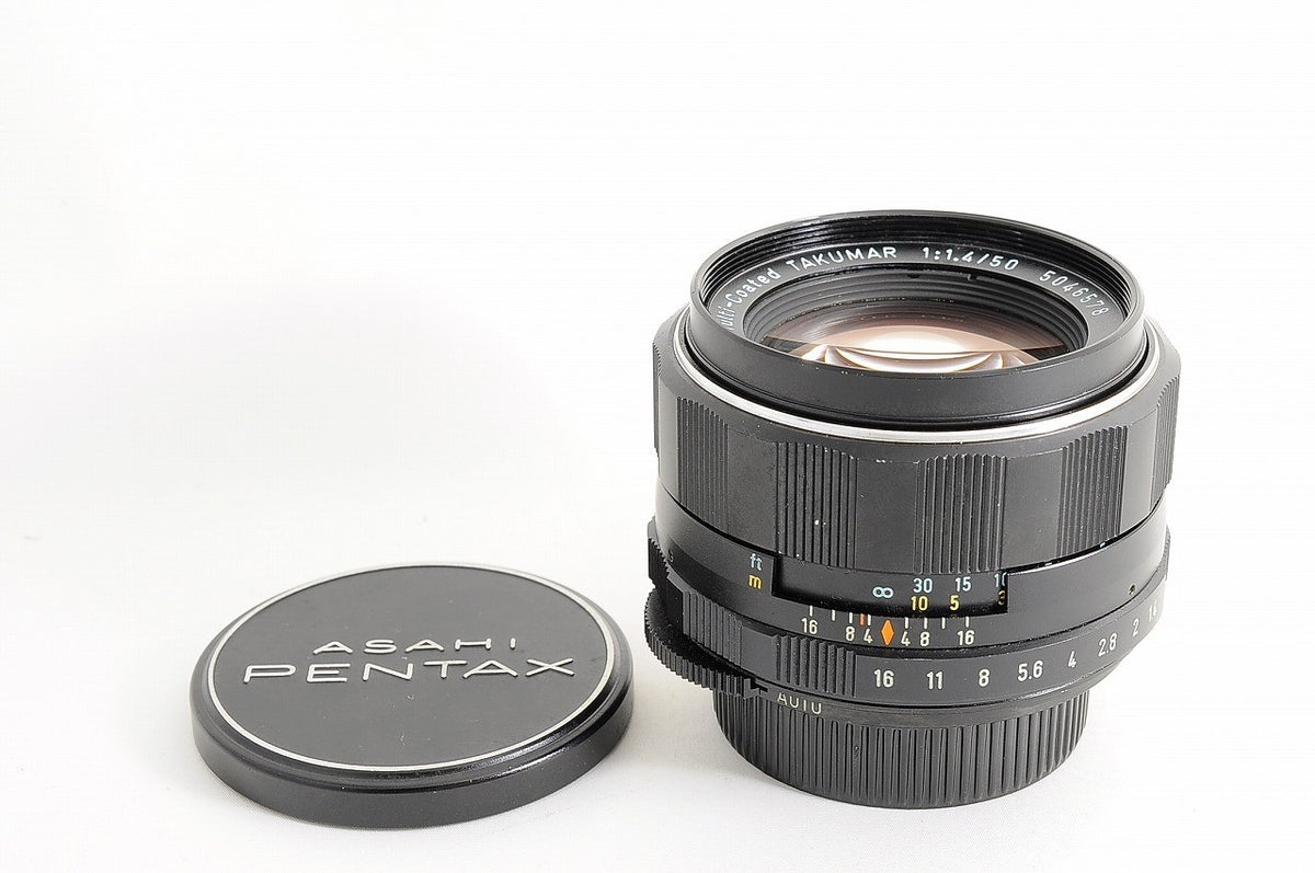 [Near Mint+ w/Caps] Pentax Super Multi Coated Takumar 50mm f1.4 MF Lens M42 Jp