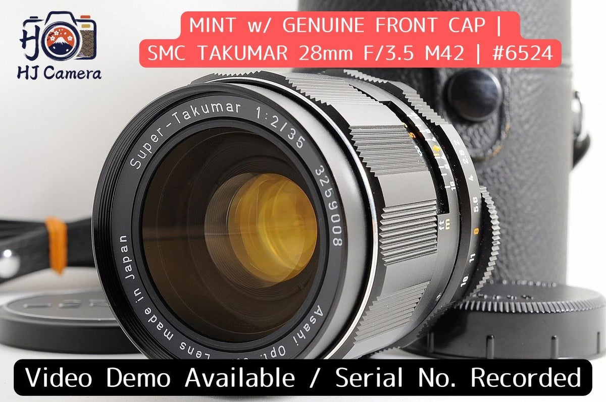 [Top Mint w/Case Metal Cap] Pentax Super Takumar 35mm f2 MF Wide Lens M42 Japan