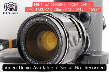[Top Mint w/Case Metal Cap] Pentax Super Takumar 35mm f2 MF Wide Lens M42 Japan