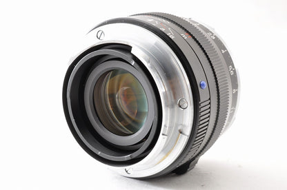 [Almost Unused] Carl Zeiss C Sonnar T* 50mm f/1.5 ZM Fast Lens Leica M Japan