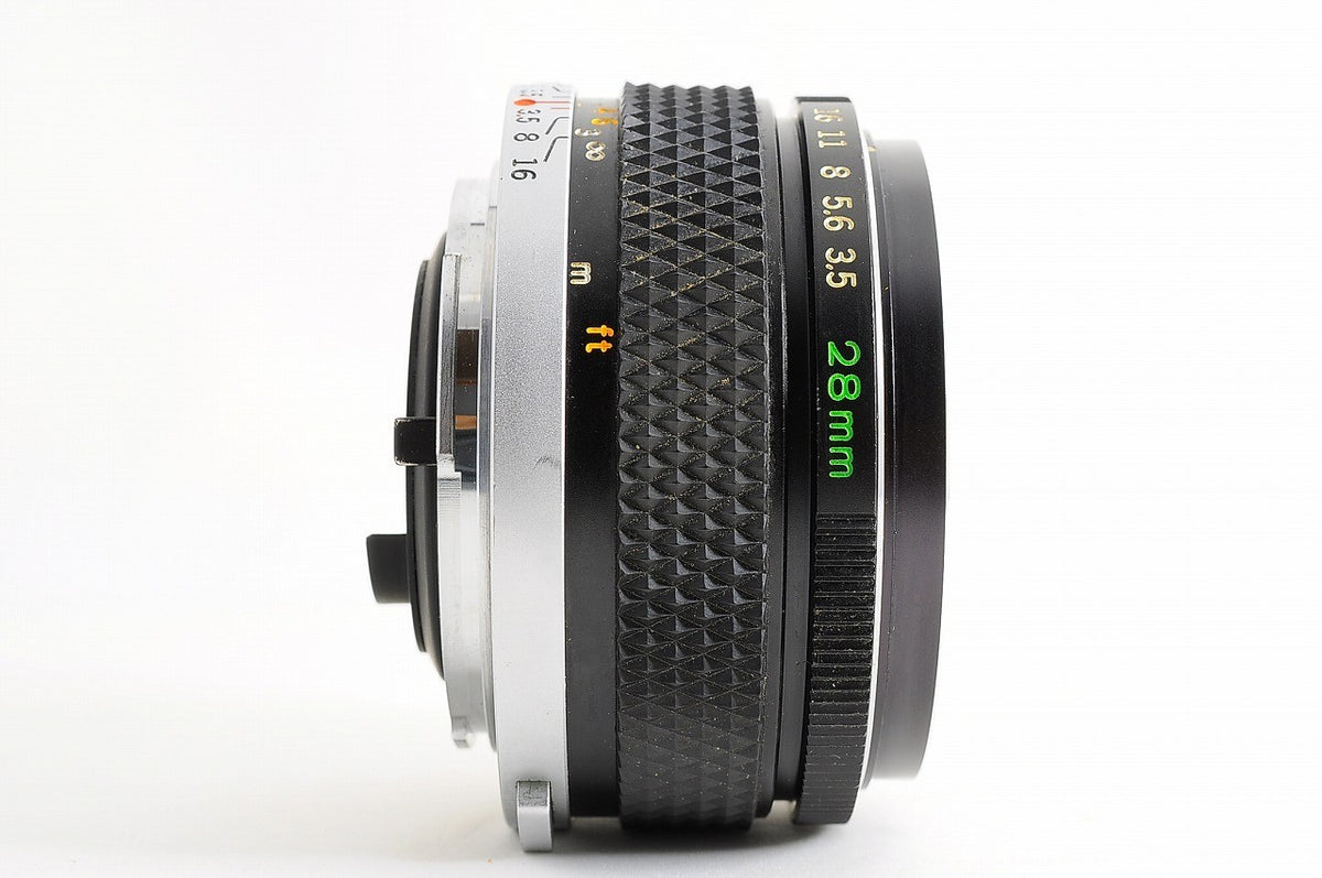 [Near Mint w/Caps] Olympus OM-System G.Zuiko Auto-W 28mm f3.5 MF Wide Lens Japan