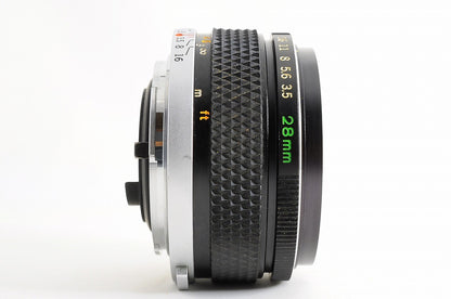 [Near Mint w/Caps] Olympus OM-System G.Zuiko Auto-W 28mm f3.5 MF Wide Lens Japan