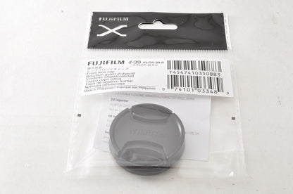 [Brand New] Fujifilm FLCP-39 II Front Lens Cap 39mm Genuine Center Pinch Japan