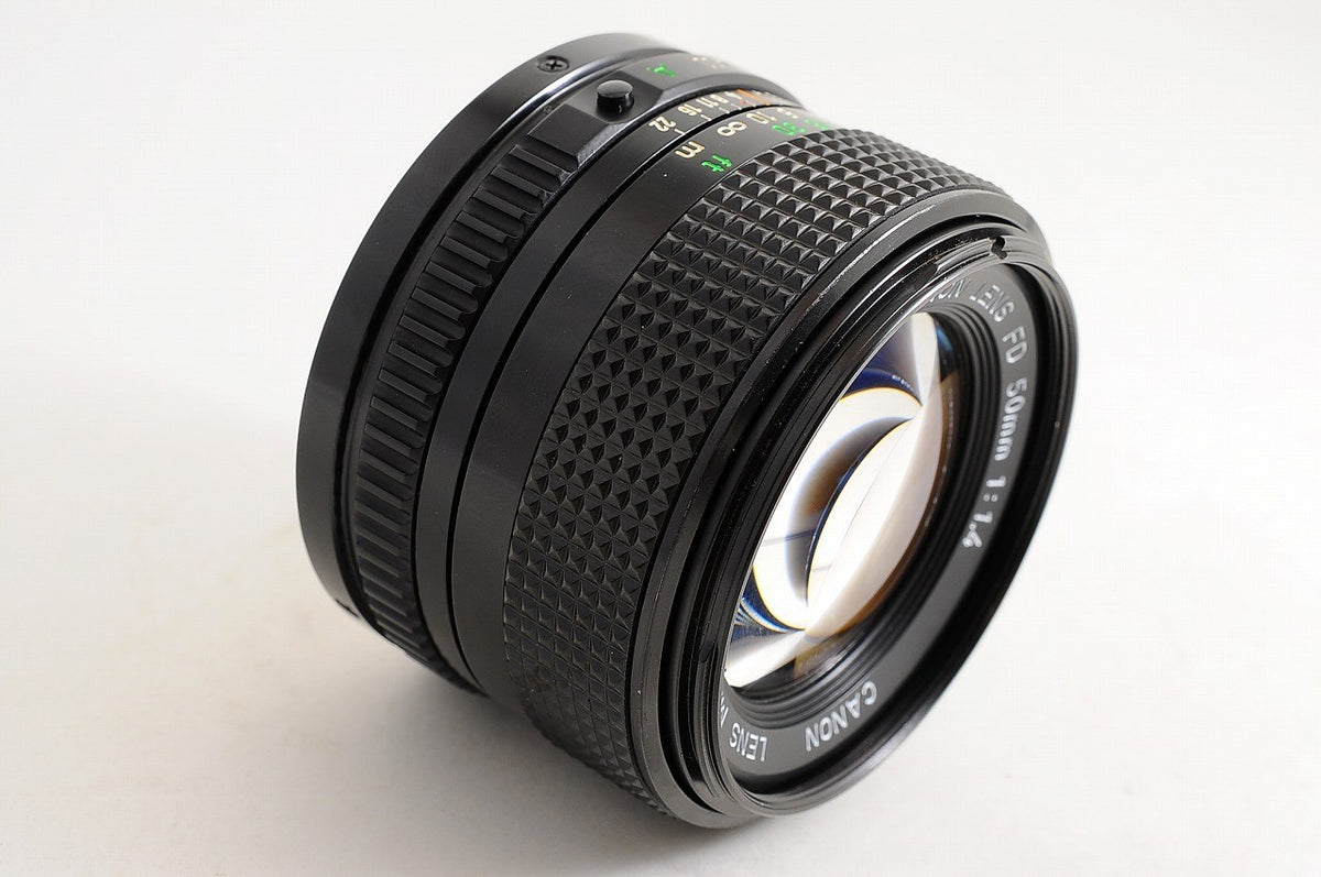 [Mint w/ Caps] Canon New FD NFD 50mm f1.4 Fast MF Standard Prime Lens Japan